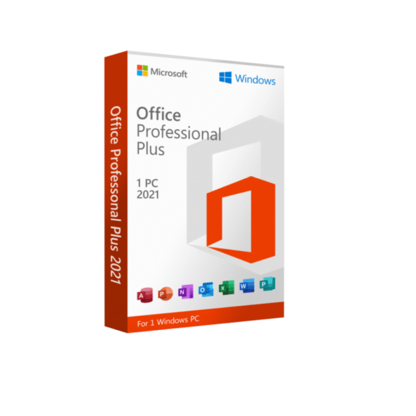 Microsoft Office 2021 ProPlus | Digital License Key | Lifetime Activation | For 1 PC