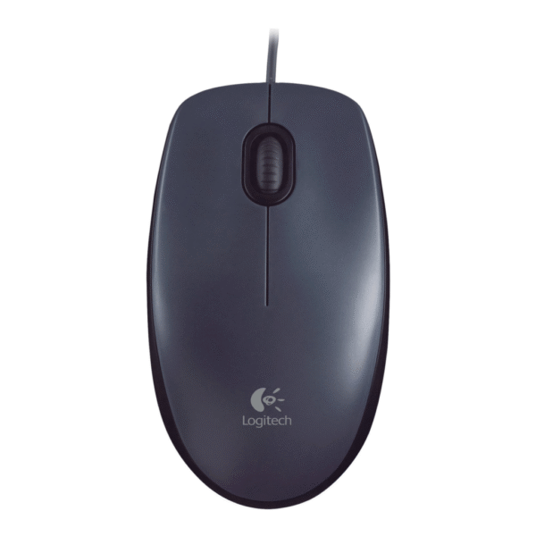 Logitech M90 Wired USB Mouse | Optical Tracking | Plug & Play | Comfortable Grip