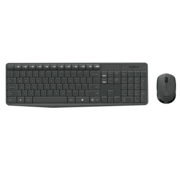LOGITECH MK235| WIRELESS KEYBOARD AND MOUSE COMBO| WITH USB RECEIVER|