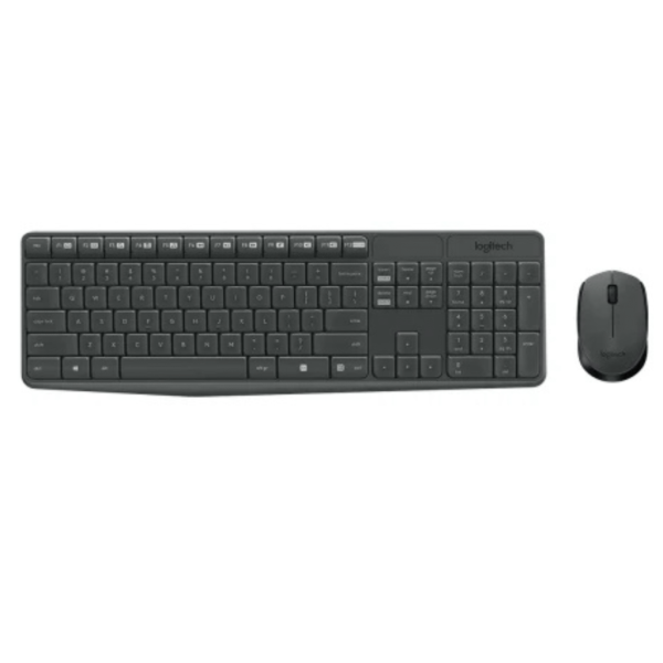 LOGITECH MK235| WIRELESS KEYBOARD AND MOUSE COMBO| WITH USB RECEIVER|