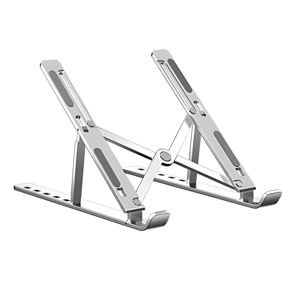Adjustable Aluminum Laptop Stand | Universal Fit for 10"–17" Laptops