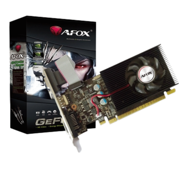 AFOX GeForce GT 710 2GB | GDDR3 | HDMI | VGA | DVI | Low Profile – Brand New - Image 2
