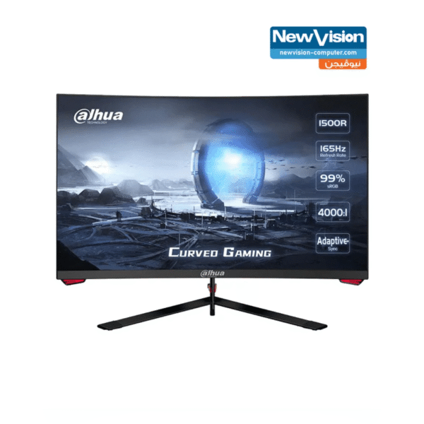 Dahua E230C 27″ FHD Curved Gaming Monitor | 1500R Curvature | 165Hz Refresh Rate | 5ms Response Time | Adaptive Sync | 250 nits Brightness | 1 Year Warranty – Brand New - Image 4
