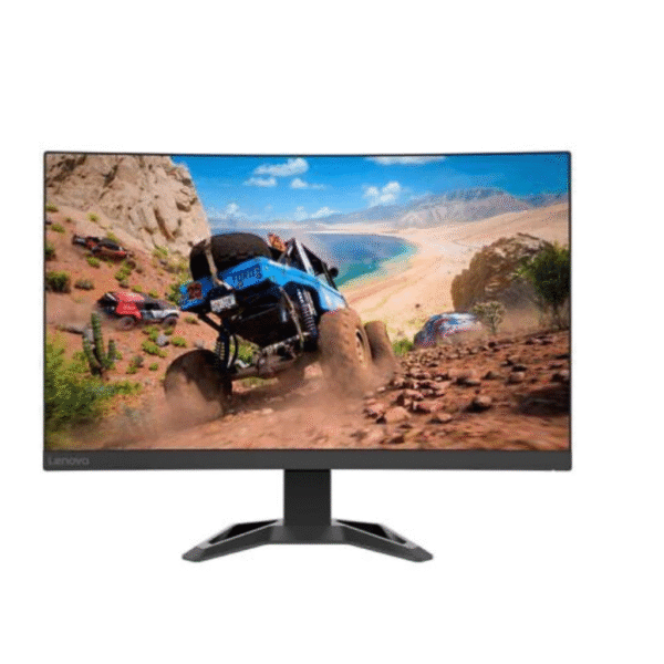 Lenovo G27qc-30 Monitor | 27″ Curved QHD Gaming Monitor | 165Hz | FreeSync Premium | Height Adjustable – Brand New
