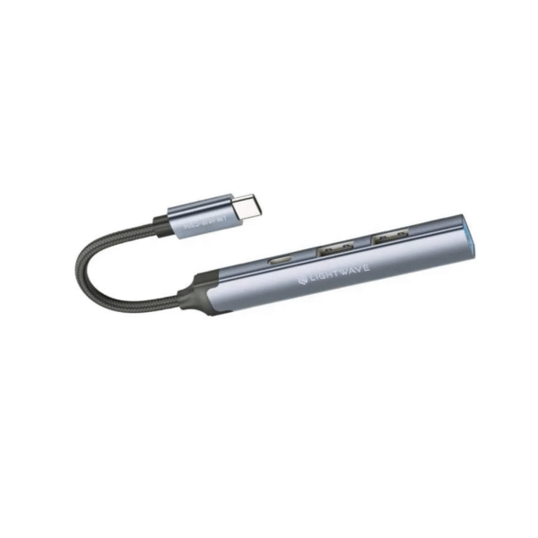 Light Wave 4-in-1 USB-C Hub Adapter