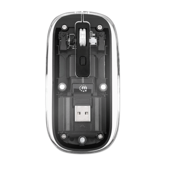 Transparent Wireless Mouse | Multi-Color Variants | Ergonomic Design | USB Receiver | Plug & Play – Brand New| Multi-Color Variants | Ergonomic Design | USB Receiver | Plug & Play – Brand New - Image 2