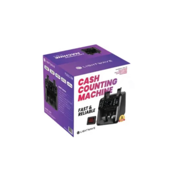 Light Wave Cash Counting Machine | LW-CCM-701 Touch Screen | Dual CIS Detection | Multi-Interface |