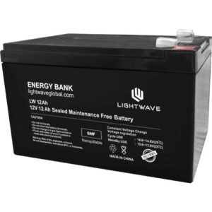 Lightwave 12V/12AH UPS Battery