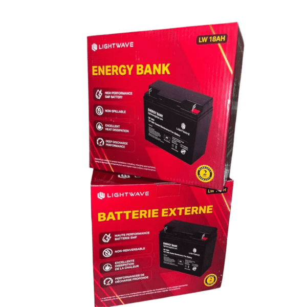 Lightwave 12V/18AH UPS Battery