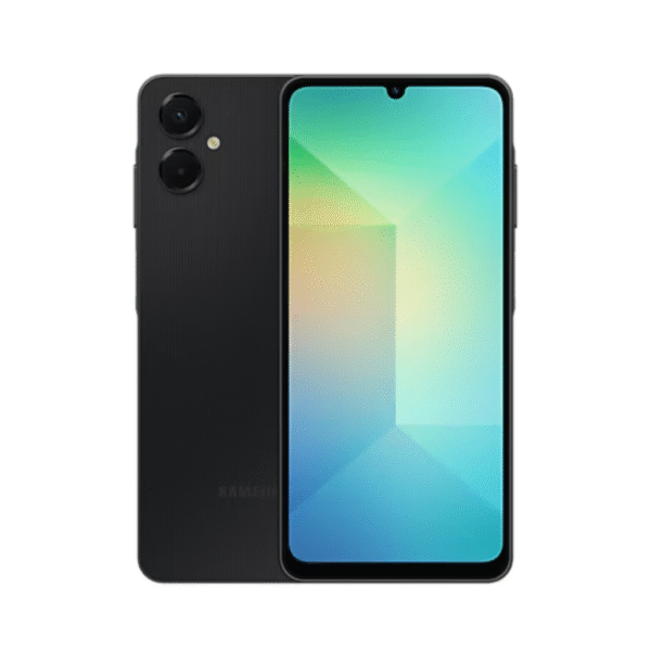 Samsung Galaxy A06 | 4GB RAM | 64GB Storage | 6.5″ HD+ Display | 5000mAh Battery | Android 14 | Dual Camera – Brand New