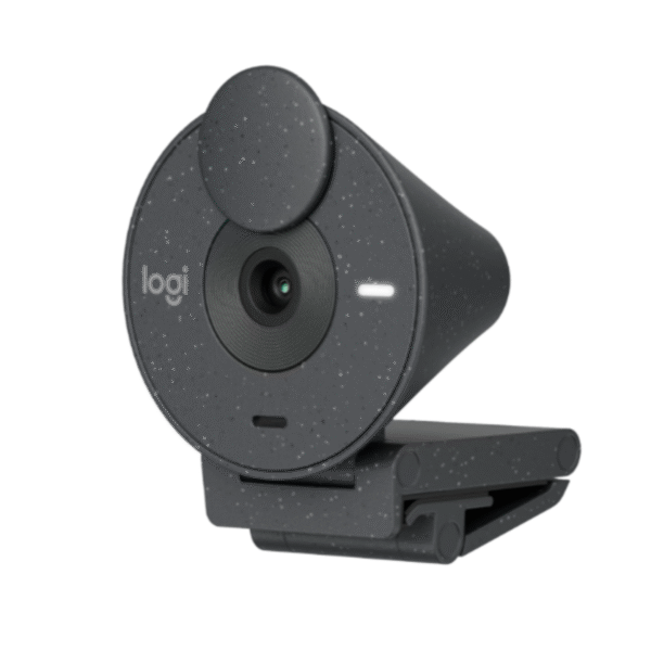 LOGITECH Brio 300 Full HD Webcam – 1080p, USB-C, RightLight 2, Privacy Shutter
