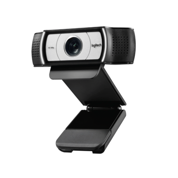LOGITECH C930e Webcam – 1080p Full HD, 90° Wide‑Angle, H.264 Compression (Black)