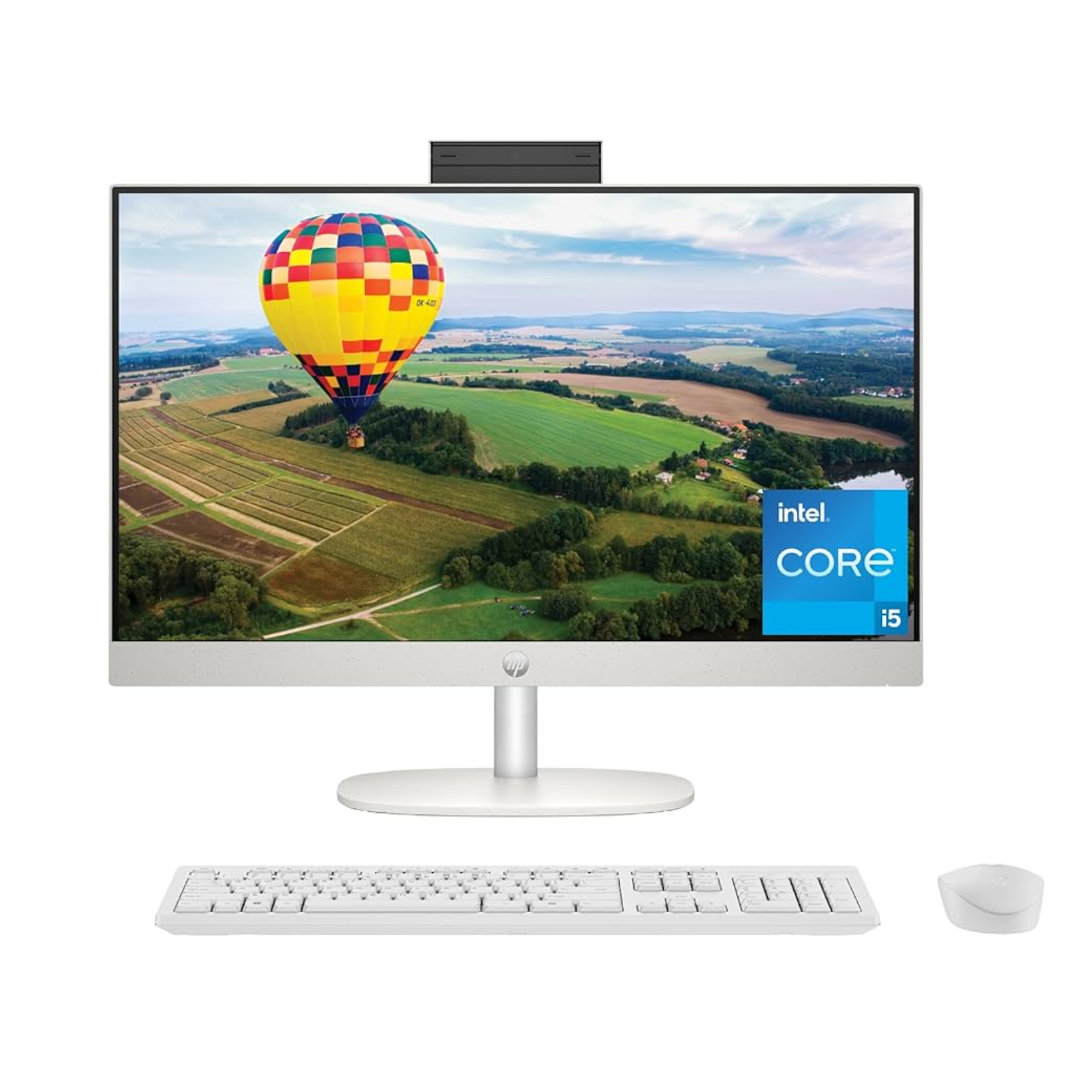 HP All-in-One 24-cr Series – Intel Core i5-1334U, 8GB DDR4 3200MHz, 512GB NVMe SSD, 23.8” FHD Touch, DOS - Image 3