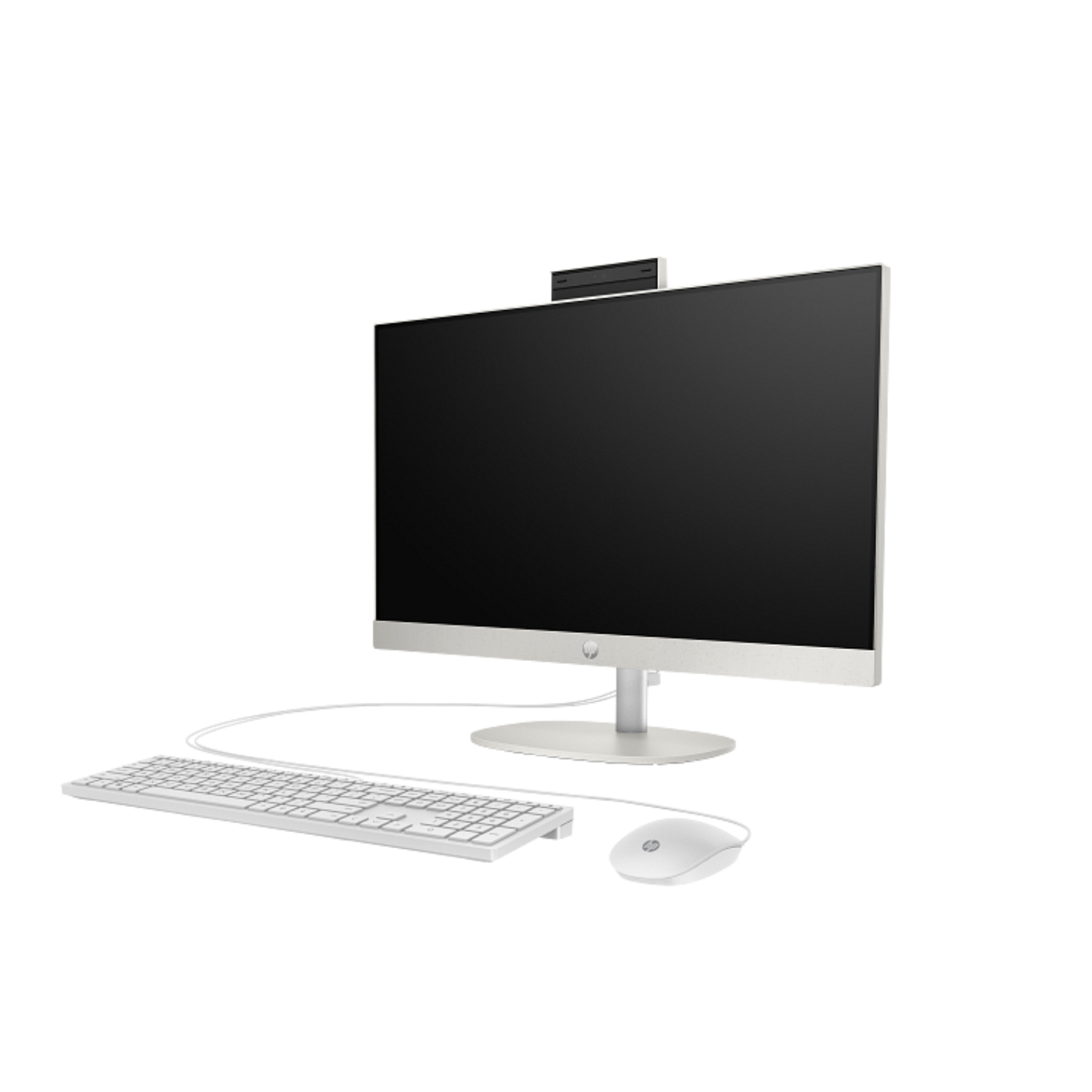 HP All-in-One 24-cr Series – Intel Core i7 13th Gen, 16GB DDR4 RAM, 512GB NVMe SSD, 24” FHD, White - Image 4